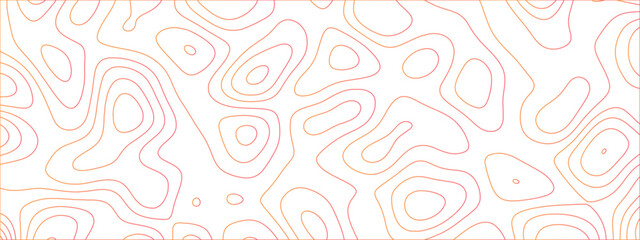 Obraz premium Abstract 3D Layered Topographical Pattern Design with Fluid Contours and Elegant Lines, Perfect for Seamless Backgrounds, Modern Wallpaper, and Artistic Textures