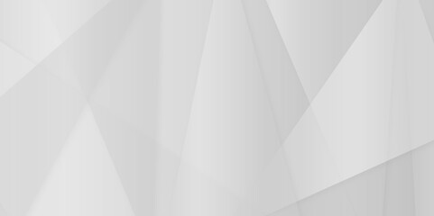 Abstract white and gray line background design. abstract white and grey on light silver background modern design. Low poly vector illustration. triangle pattern gradient background.	

