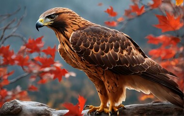 American eagle set. Bald eagle logo. Wild birds drawing. Head of an eagle