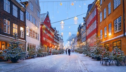 Christmas in Copenhagen, Denmark. 