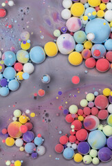 A Symphony of Spheres in Lavender Hues