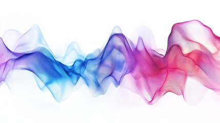 Abstract 3D chart with intricate candlestick formations and fluid trend lines, set against