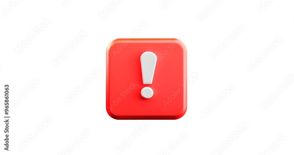 Poster red notification reminder icon chat message of attention alert alarm notice sign or flat design soci