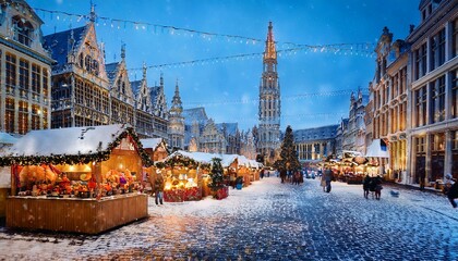 Christmas in Dublin, Ireland. 