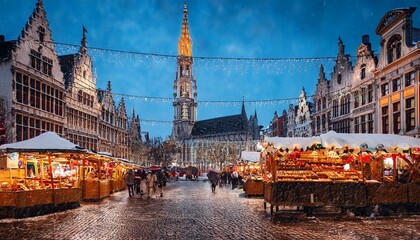 Christmas in Dublin, Ireland. 