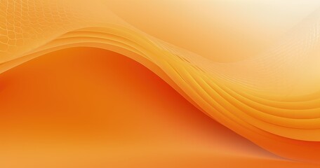 A smooth gradient of orange hues with flowing curves, creating a warm and inviting abstract background.