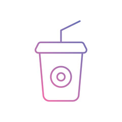 Soda vector icon stock illustration