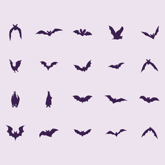 Bat Halloween Silhouette

