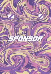 Abstract pattern background for sports, ready to print HD quality