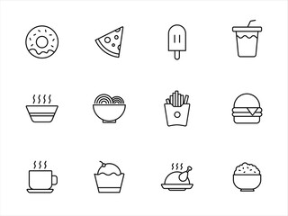 Food Icon Outline 