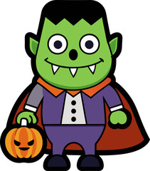 Gothic ghost Vector for Halloween Designs