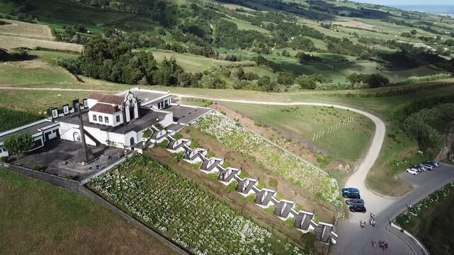 Eglise Ermida da Nossa Senhora da Paz, &agrave; Sao Miguel pr&egrave;s de Vila Franca do Campo