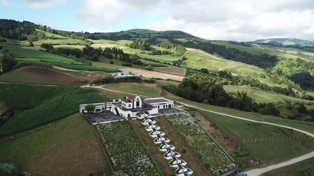 Eglise Ermida da Nossa Senhora da Paz, &agrave; Sao Miguel pr&egrave;s de Vila Franca do Campo