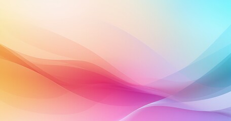 A smooth, colorful abstract background featuring soft gradients in shades of pink, blue, and orange, ideal for design projects.