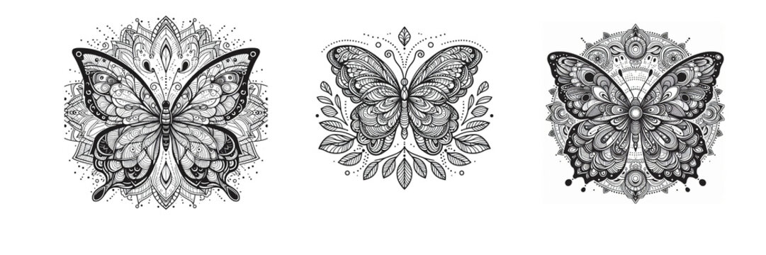 Animal Mandala Coloring Book 