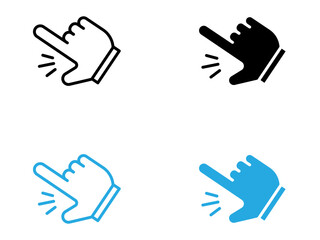 Easy icon black and white vector outline sign