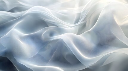 Obraz premium A refined geometric background with soft white and grey patterns, gently blurred to create an elegant, abstract design.