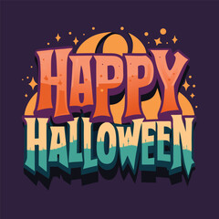 Happy Halloween Vector Illustration