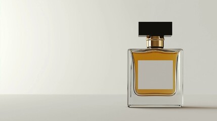 perfume bottle isolated on white