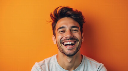 Fototapeta premium Bright Vibrant Marketing Stock Photos of Happy and Diverse Individuals for Positive Campaigns and Advertisements
