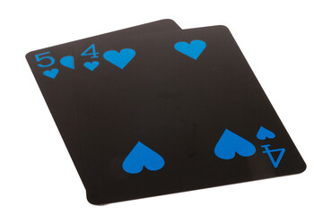 card black game deck point nine hart