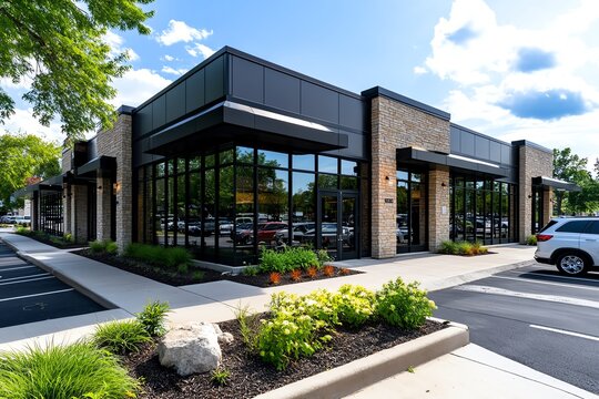 Real estate portfolio featuring commercial properties, retail spaces attracting business owners looking for prime locations