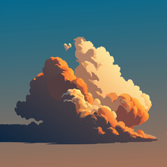 silhouette of an eagle