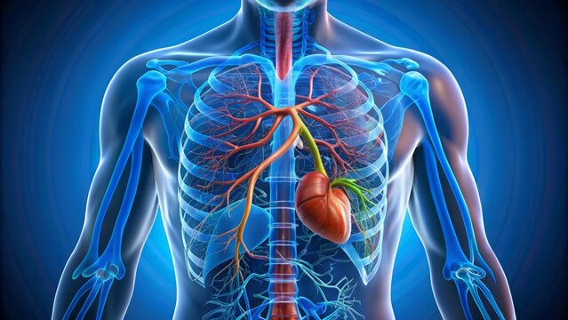 hepatic vein course detailed anatomical description