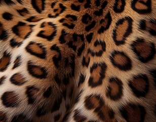 Leopard fur background