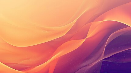 Obraz premium A smooth, flowing abstract design with warm hues blending seamlessly, evoking a sense of calm and creativity.