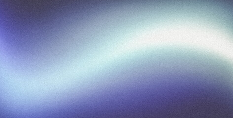 Blue faded grainy gradient noisy background, light to dark azure sapphire cerulean denim blue smooth noise texture banner backdrop design