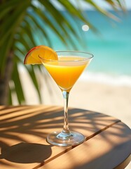 cocktail on the beach
