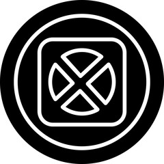 No Stopping Sign Icon