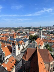 Obraz premium panorama old city view