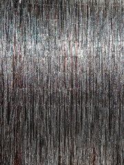 silver streamers background