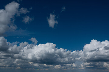 blue sky background with white clouds