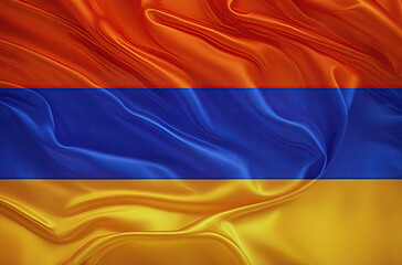 Fototapeta premium armenian flag for national Day or Independence Day of armenia