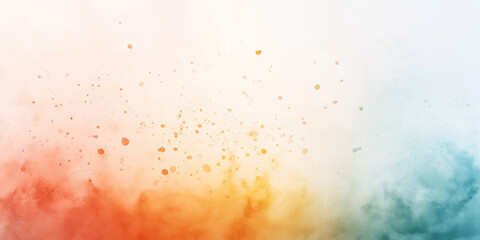 Fototapeta premium A colorful background with splatters of paint