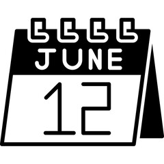 June 12 Icon