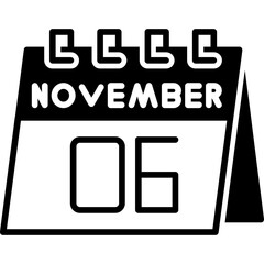 November 6 Icon