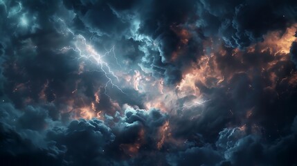 Fototapeta premium fire in space