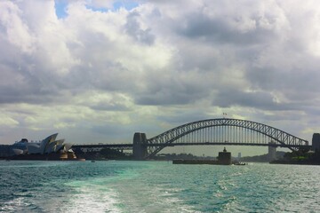 Naklejka premium Sydney Harbour Bridge