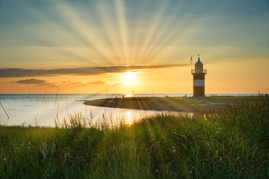 Abendsonne Nordseek&uuml;ste Deutschland
