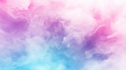 Fototapeta premium A soft gradient of pastel pink, purple, and turquoise, blending together to form a dreamy abstract background.