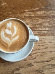 Latte Art Coffee Foam