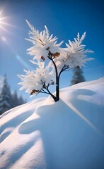 snow season, winter, ice season, nature, snowfall, hail, winter wallpaper, snow art, ice season in japan, snow in the mountains, amazing view