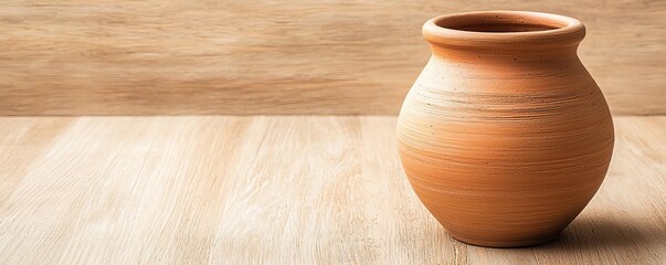 Wooden Base featuring hand-crafted ceramics, natural patterns, earthy tones, organic and textured elements