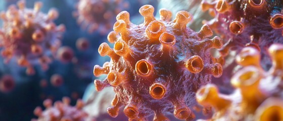 Monkeypox virus is a smallpox-like viral infection transmitted from animals to humans. monkeypox 3d illustration. Pox, Mpox (monkey pox) or poxvirida