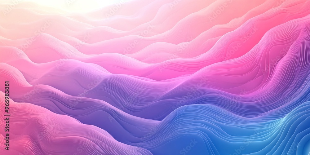 Poster abstract gradient background with smooth sleek colors dynamic modern design vibrant texture and styl