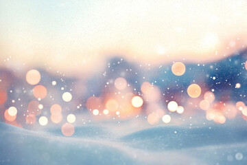 Naklejka premium abstract christmas winter background